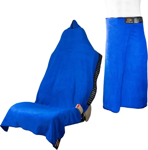Vista 8 de Orange Mud Transition & Envoltorio para Asiento V2.0, Funda para Asiento Automotriz, Kilt Cambiable y Toalla Multiusos (Negro)