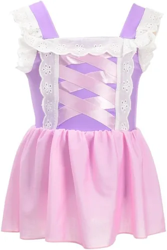 Vista 7 de Dressy Daisy Traje de baño de princesa de una pieza con falda para niñas Estilo b