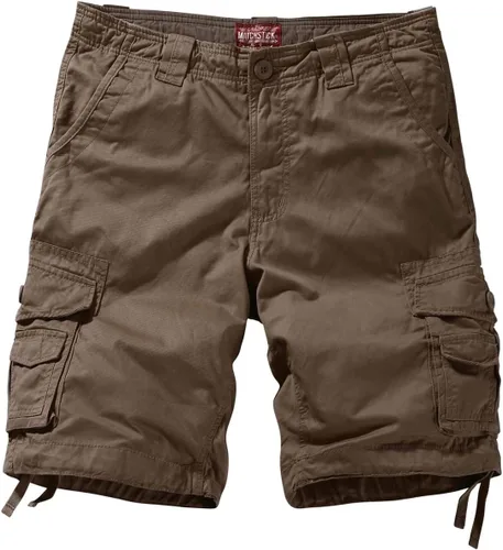 Vista 24 de Match Pantalones cortos Wild Cargo para hombre 3056 Albaricoque