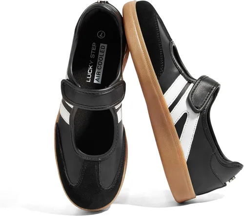 Vista 11 de LUCKY STEP Zapatillas de moda de suela fina para mujer