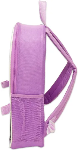 Vista 6 de Kuromi - Juego de mochila y lonchera – Paquete con mochila escolar Sanrio de 16 pulgadas, lonchera, botella de agua, tatuajes, más Kuromi mochila