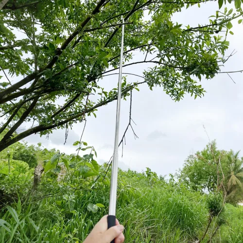 Vista 6 de Herramienta de recogida magnética telescópica con gancho, poste de recogida, alambre para pescado, bolsillo extensible, herramienta de recogida