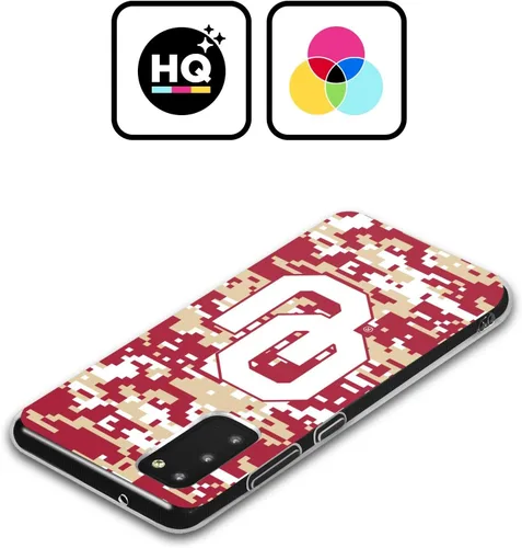 Vista 2 de Head Case Designs Officially Licensed University of Oklahoma OU Digital Camouflage Soft Gel Case Compatible with Samsung Galaxy A53 5G (2022)