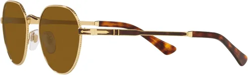 Vista 3 de Persol PO2486S - Gafas de sol hexagonales, GunmetalBlackSmoke