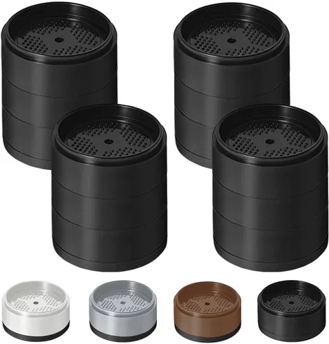 Vista 35 de Elevadores de cama de 1 pulgada, 2 pulgadas, 3 pulgadas, 4 pulgadas de alta resistencia, elevador de muebles ajustable para mesa, escritorio, sofá