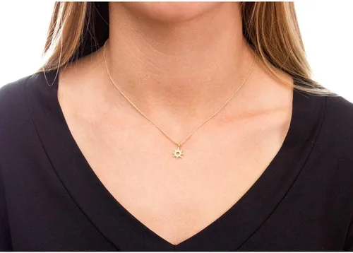 Vista 33 de LANG XUAN 2 piezas - Collar de amistad de mariposa, de la suerte, elefante, perla, circulo, collar con dije para mujer.