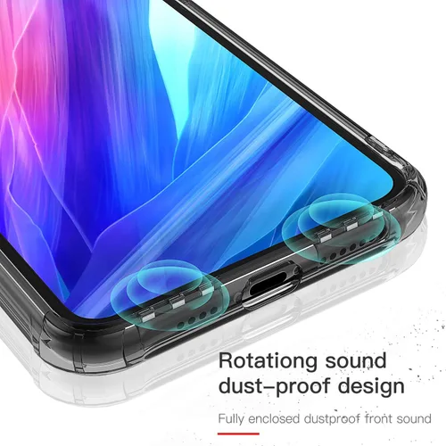 Vista 6 de CARLOCA Funda compatible con iPhone 11 Pro, patrón de grano de madera negro y rojo transparente con diseño de plástico transparente para iPhone 11