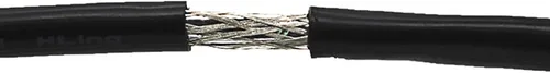 Vista 4 de Cable de datos RS232 de seguridad con doble blindaje 28 AWG 25/C CMP Plenum, 6.5 pies, uso para adaptadores serie DB25