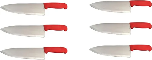 Vista 11 de Cuchillo de chef de 10 pulgadas, elige tu color, cubiertos de cocina comercial Razor Sharp - Cuchillos de cocina