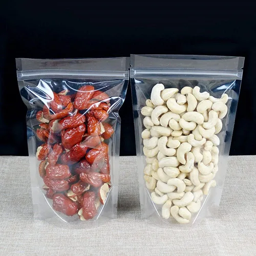 Vista 9 de PABCK Paquete de 100 bolsas de almacenamiento de alimentos con cremallera