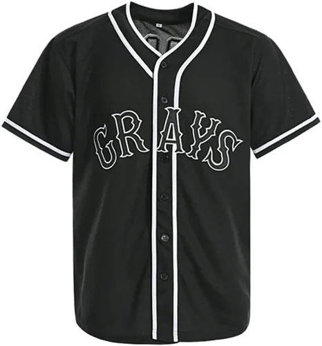 Vista 2 de Josh Gibson Homestead - Camiseta de béisbol para hombre #20 con costuras S-XXXL