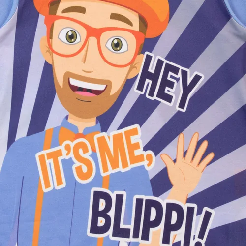 Vista 3 de Blippi Pijama para niños, Naranja