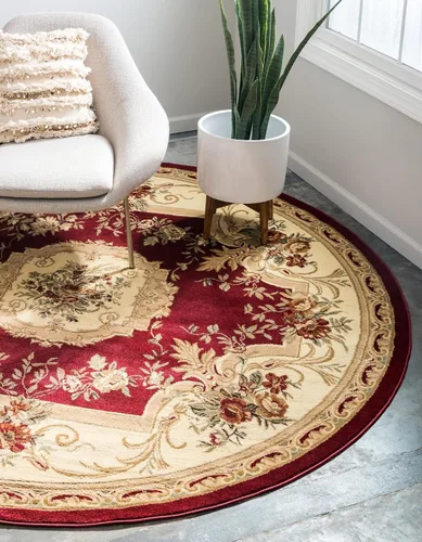 Vista 52 de Unique Loom Versailles Collection - Alfombra tradicional clásica con motivo floral, colección Versailles