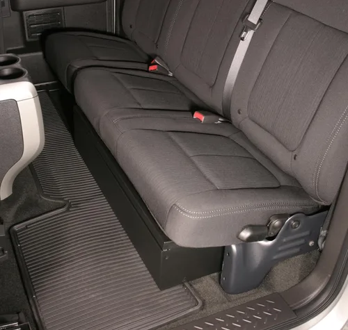 Vista 3 de Tuffy Caja de seguridad debajo del asiento trasero para F-150 X-Cab