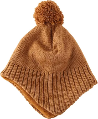 Vista 3 de Home Prefer Gorro de punto de vellón para niños y niñas, gorro de invierno para niños pequeños