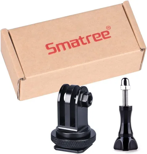 Vista 6 de Smatree Adaptador de trípode de aluminio completo para cámara réflex digital compatible con Gopro Hero 13/12/11/10/MAX/9/8/7/6/DJI OSMO Action 5