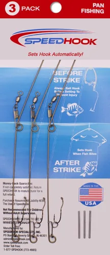 Vista 9 de Gancho de pesca cargado por resorte, hecho con forma de alambre aliviado de estrés de acero inoxidable, establece automáticamente el gancho