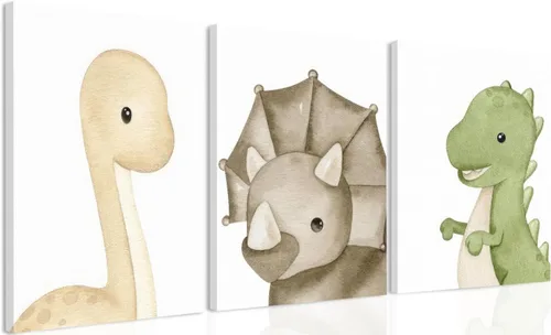 Vista 8 de Arte de pared de camiones de construcción para habitación de niños Decoración de bulldozer Imágenes de tractor Vehículo Cartel Camión de volteo Arte
