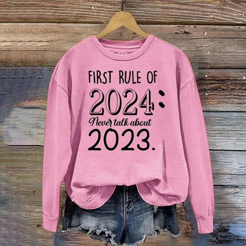 Vista 2 de Tuianres Christmas Sweatshirt for Women 2023 Trendy Christmas Tree Graphic Tee Family Christmas Shirts Holiday T-Shirt