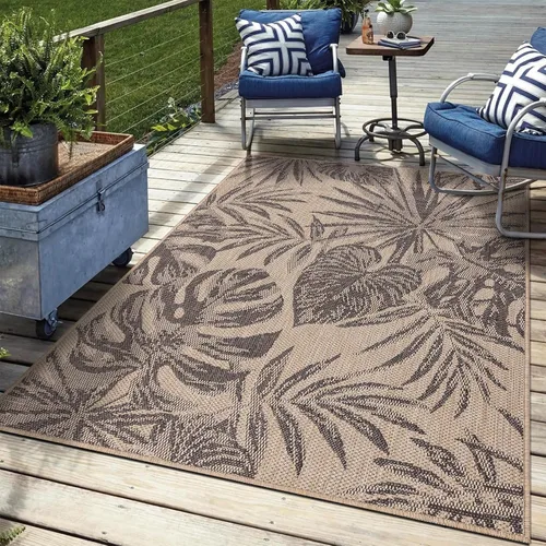 Vista 27 de Keen Home Design Terrace - Alfombra lavable de 8 x 10 pies para patio, cocina, balcón, playa, jardín, terraza y porche, tamaño: 7 pies 7 x 10 pies