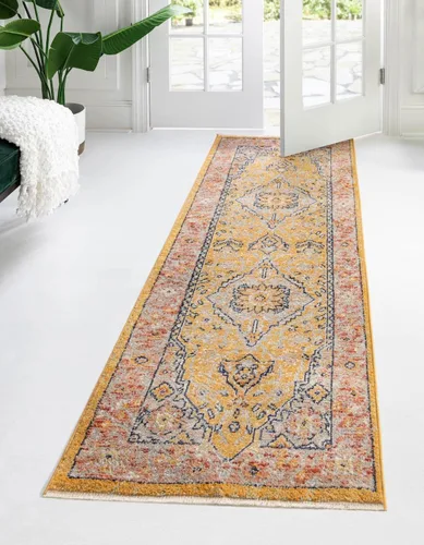 Vista 21 de Unique Loom Lola Collection - Alfombra tradicional (2 pies 2 pulgadas x 3 pies 1 pulgada, rectangular, azul/gris)