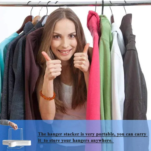 Vista 5 de Estante organizador de ropa de acero inoxidable resistente para almacenamiento de ropa para armario y habitación, Tidier Lavandería, tendedero