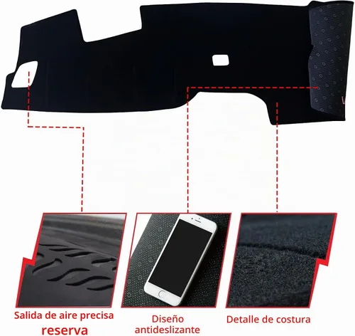 Vista 2 de Tapete para tablero, cubierta ajustable no deslizante personalizada compatible con Honda CRV CR-V 2023, protector de parabrisas (con HUD)