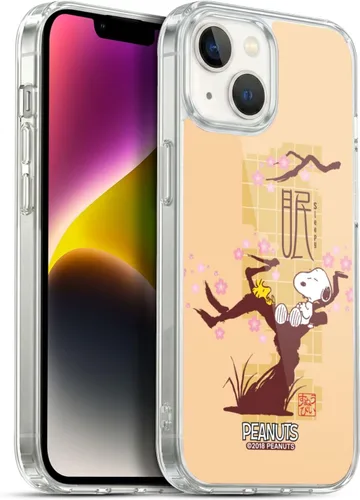 Vista 263 de Carcasa de gel para iPhone 7 Plus/iPhone 8 Plus, diseño de Snoopy Oriental de Peanuts, Badges