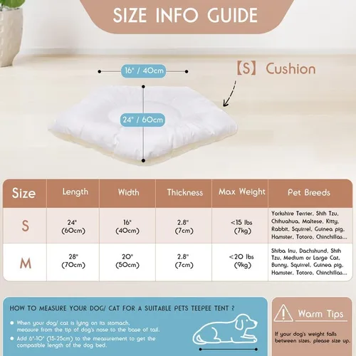 Vista 2 de Cama lavable para perros, camas para perros pequeños, 2 piezas, funda de cama extraíble lavable y esponjosa para mascotas, almohadilla reemplazable