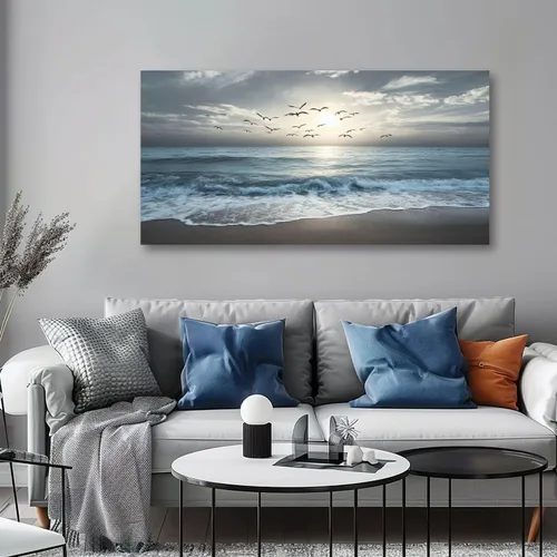 Vista 4 de 30"x 60" Large Wall Art Wall Decor Living Room Canvas Art Bedroom Office Black White Painting Picture Print on Canvas Wall Art for Living Room