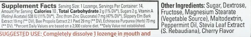 Vista 3 de Quantum - Pastilla Zinc Echinacea Cereza-Menta - 14 PC