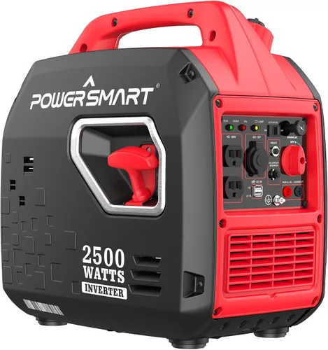 Vista 9 de PowerSmart Generador inversor portátil de 2500 vatios para acampar