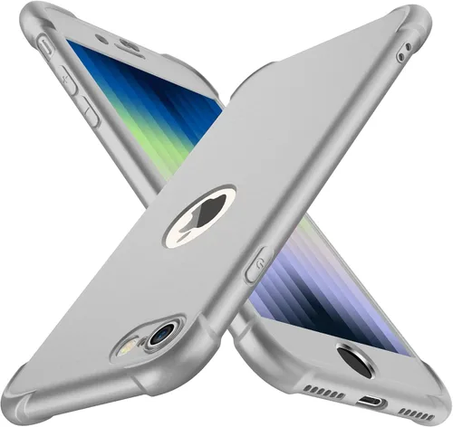 Vista 25 de ORETECH - Funda diseñada para iPhone 5/5S / SE (2016), con [2 protectores de pantalla de vidrio templado] cuerpo completo de 360° para iPhone SE
