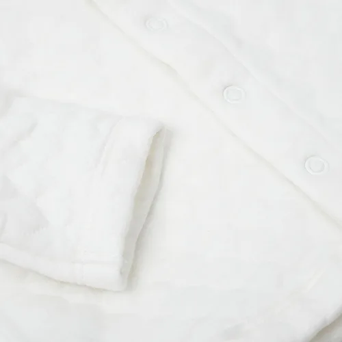 Vista 3 de Minicoco Sudadera con capucha de algodón para bebés niños y niñas, abrigo cálido con capucha de 0 a 18 meses
