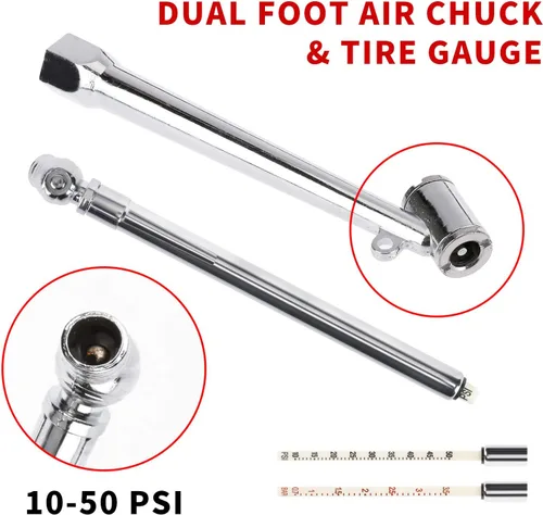 Vista 5 de Kit de accesorios para compresor de aire de 19 piezas con manguera híbrida de 3/8 pulgadas x 25 pies, accesorios de conexión rápida NPT de 1/4