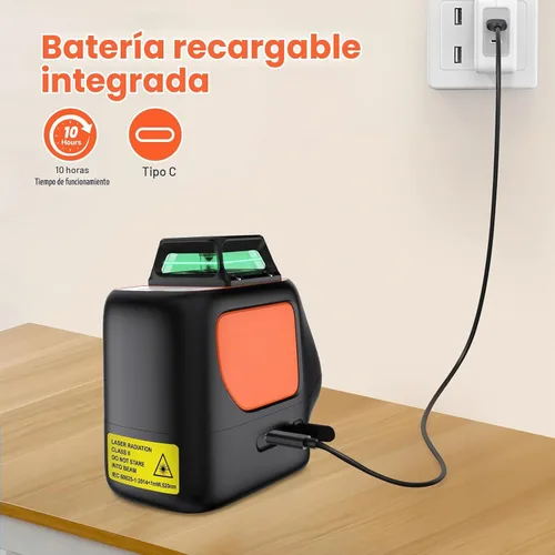 Vista 6 de DOVOH Nivel láser de punto de plomada con trípode, 360 grados, PV-360G-KIT