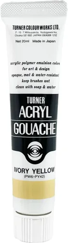 Vista 9 de Turner Colour Works Acryl Gouache Artist - Pintura acrílica (tubo individual de 0.7 fl oz), color beige grisáceo