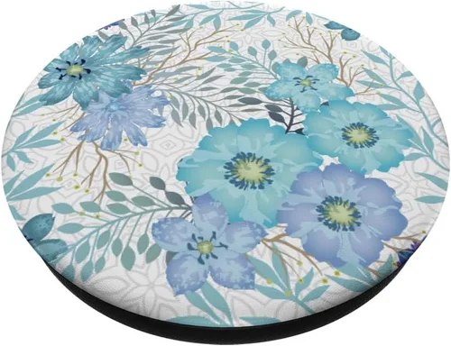 Vista 2 de PopSockets intercambiables con diseño floral para amantes de las flores