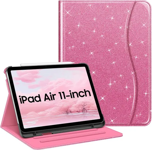 Vista 17 de Fintie Funda tipo libro para iPad Air de 11 pulgadas y iPad Air de 5ª/4ª Negro