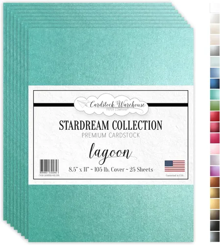 Vista 9 de Cardstock Warehouse Stardream - Papel de cartulina morado amatista - 25 hojas, 8.5 x 11 pulgadas - 105 libras / 284 GSM cartulina púrpura metálica