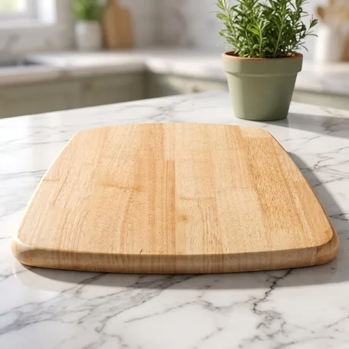 Vista 9 de Veemoon Reemplazo de asiento de silla de madera, accesorios cuadrados de madera maciza para sillas de comedor, taburete cuadrado de madera