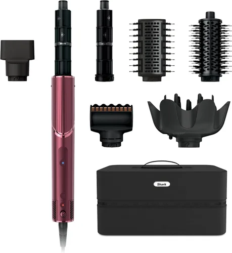 Vista 13 de Shark FlexStyle Air Multi-Styler y sistema de secado Cepillo secador de pelo para soplados con rizadores Coanda de envoltura automática, cepillo