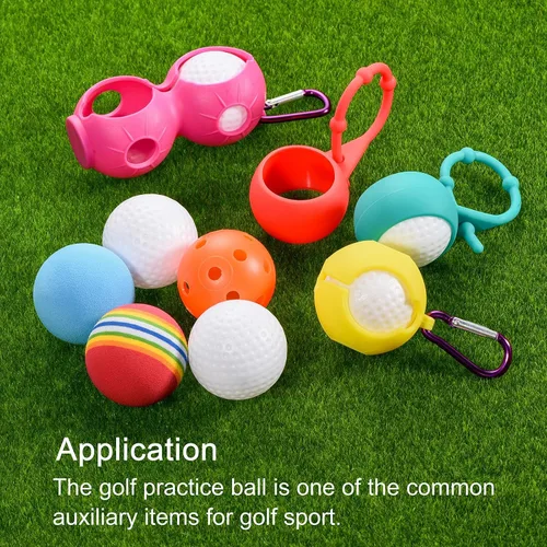 Vista 5 de PATIKIL Bolas de espuma de golf, paquete de esponja para ejercicio de vuelo, práctica de swing para entrenamiento en interiores