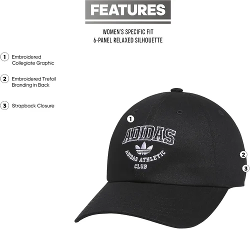 Vista 2 de adidas Originals Varcity Relaxed Strapback para mujer