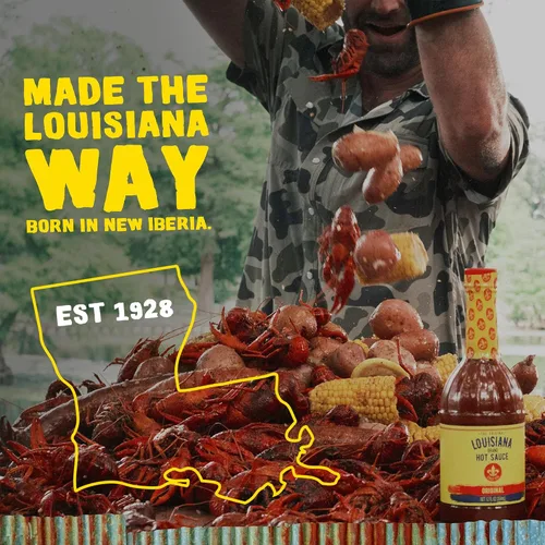 Vista 5 de Salsa picante Louisiana, 12 oz