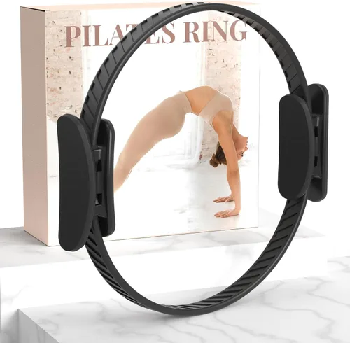 Vista 8 de JKSHMYT Pilates Ring, 14.5 inch Magic Circle Pilates Equipment