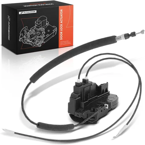 Vista 12 de A-Premium Actuador de pestillo de cerradura de puerta compatible con Nissan Titan 2004-2014 Crew Cab Pickup, lado trasero izquierdo del conductor