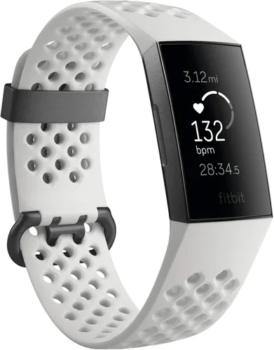 Vista 9 de Fitbit Charge 3 - Rastreador de actividad física Oro rosa/azul gris