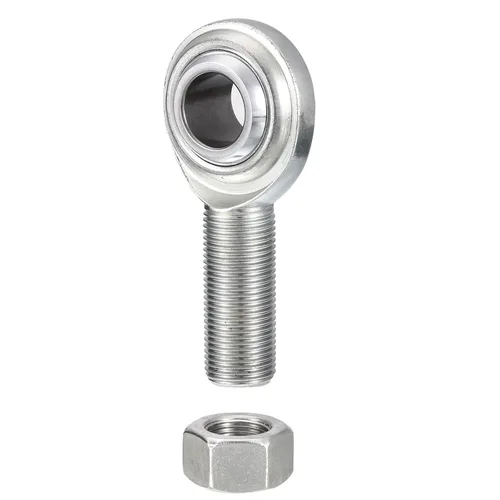 Vista 6 de CM8 Rod End Bearing Heim Joints, 1/2 x 1/2-20 Mano derecha rosca macho Heim Junta con tuercas de atasco 2pcs