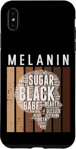 Vista 7 de Funda de regalo para iPhone 14 Melanina Sugar Black Queen Afro African Pride BHM